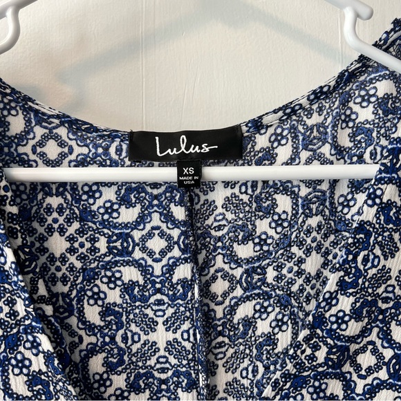 Lulus Mandala Daydream Blue Print Maxi Dress - Picture 8 of 9